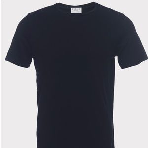 Frame Denim Jersey Short Sleeve Crew Neck